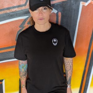 T-shirt Enblem broderie black