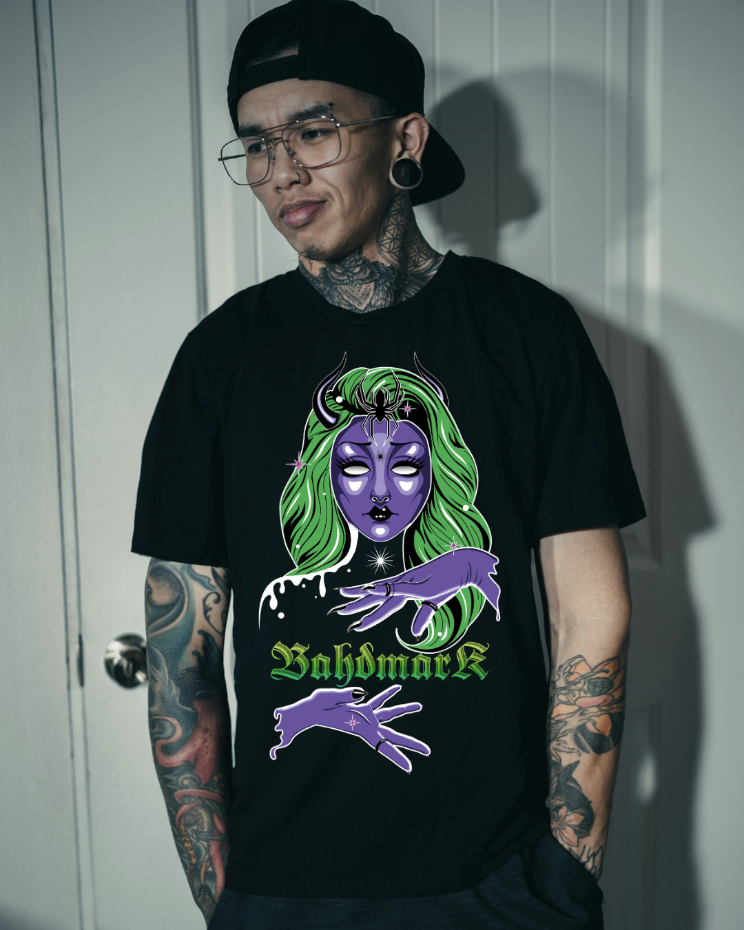 T-shirt Devil Green Bahdmark x Laura Vitiello – Édition Limitée 2025