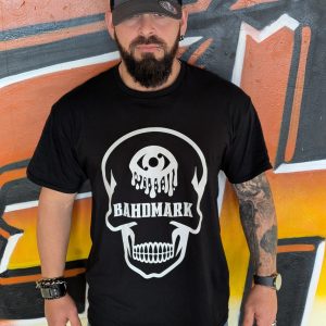 T-shirt Enblem skull black Bahdmark