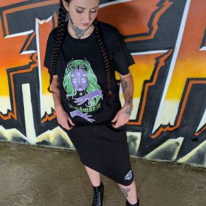 Jupe longue jogging bahdstreet noir