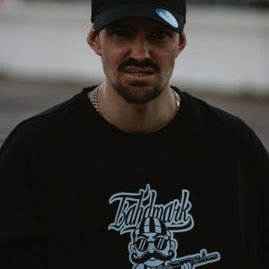 T-shirt Mr BAHD black