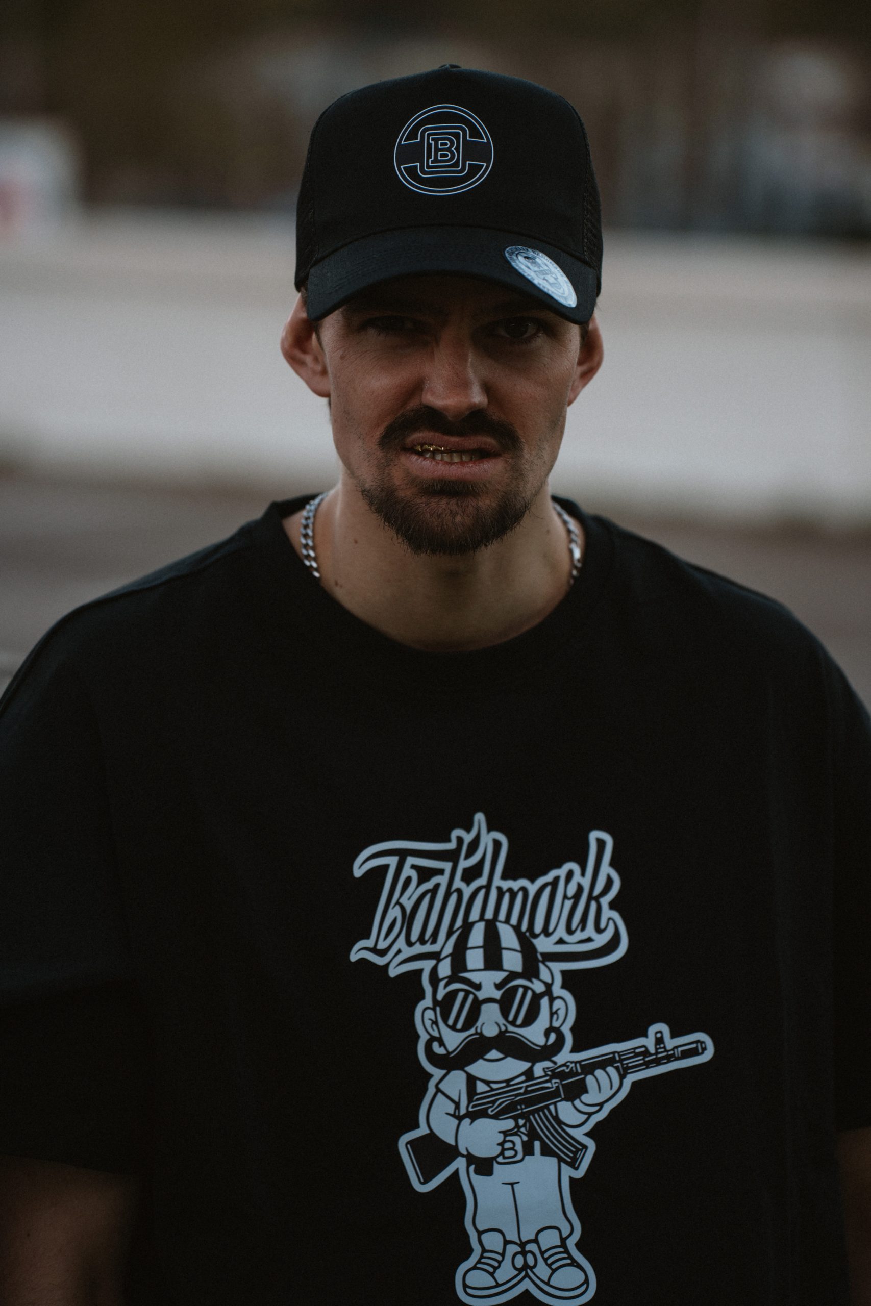 T-shirt Mr BAHD black