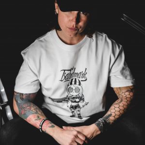 T-shirt Mrs bahd white
