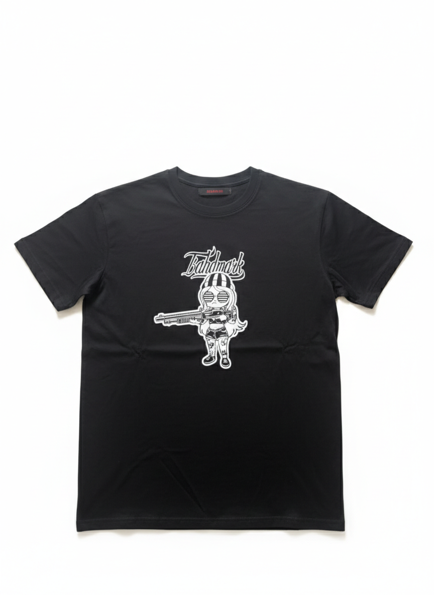 T-shirt Mrs bahd black