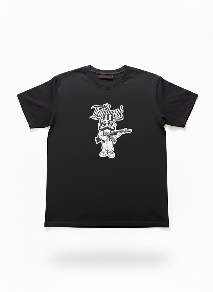 T-shirt Mr BAHD black