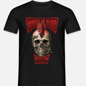 T-shirt officiel whisky of Blood X Bahdmark